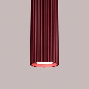 Brilagi - LED luster na lanku CRESTO 1xGU10/10W/230V bordová