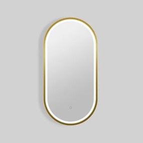 Zrkadlo so senzorom SAT Aurum 40x80 cm brúsené zlato SATZAUR4080BZ