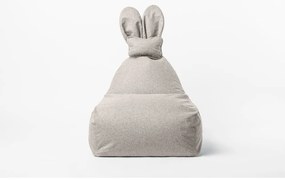 Béžový detský sedací vak The Brooklyn Kids Funny Bunny