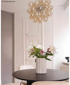 ByRydens 4200440-5503 - Luster na lanku GROSS 8xG9/4W/230V dymová/hnedá