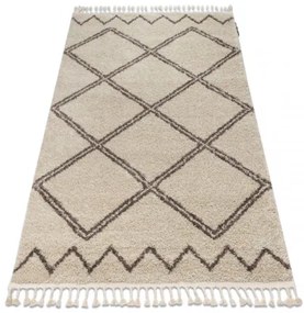 Koberec BERBER ASILA B5970 krém / hnedý Fredzle berber marokánsky