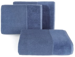 BAVLNENÝ UTERÁK LUCY7 50X90 CM MODRÁ