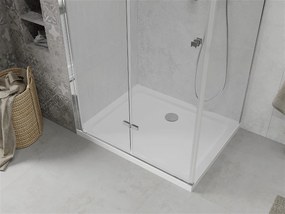 Mexen Lima sprchovací kút 110 x 100 cm, číre sklo-chrómový profil + sprchová vanička, 856-110-100-01-00-4010