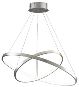 Polux LED Luster na lanku LEA LED/35W/230V 4000K pr. 60 cm chróm SA2253
