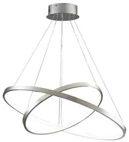 Polux LED Luster na lanku LEA LED/35W/230V 4000K pr. 60 cm chróm SA2253