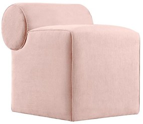 Taburet TIKI 47x45 cm ružový