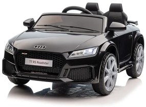 LEAN CARS ELEKTRICKÉ AUTÍČKO Audi TT-RS   - ČIERNE - MOTOR 2x45W- BATÉRIA - 12V7Ah- 2022