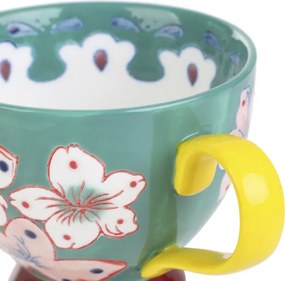 Šálka SALVA tyrkysová 886596 400 ml