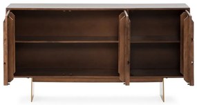 Hnedá komoda z mangového dreva 145x76x40 cm Trisha – MOME