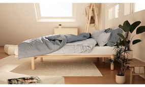Dvojlôžková posteľ z borovicového dreva s roštom 140x200 cm Pace – Karup Design