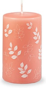 Oranžovoružová sviečka Unipar Pure Beauty, doba horenia 40 h