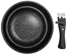 Orion 2-dielna sada panvíc s odnímateľnou rukoväťou GRANDE COMBI