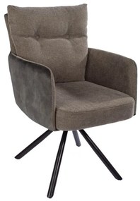 Dizajnová otočná stolička Maddison zelená