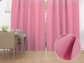 Biante Dekoračný záves Rongo RG-027 Ružový 140x140 cm