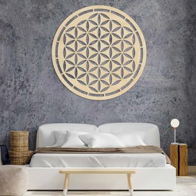Mandala z dreva, moderný obraz na stenu I SENTOP PR0167