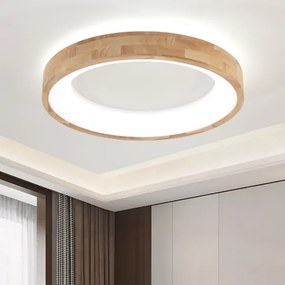 Brilagi-LED Stropné svietidlo FALCON WOOD LED/40W/230V 3000/4000/6000K 60 cm drevo