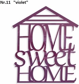 Home sweet home dekoračný nápis na stenu