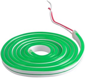LED Pásik NEON 5m LED/30W/24V zelená IP65