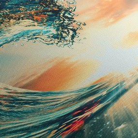 Obraz - Vlna (120x50 cm)