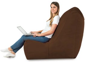 Moderné kreslo DISTINTO hnedá