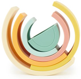 Bieco - Skladacia silikónová dúha - Tropical Vibes