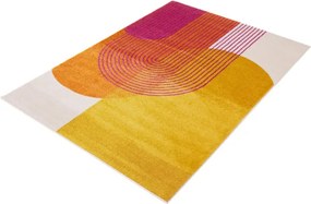 Koberec Muse MU13 oranžový Retro