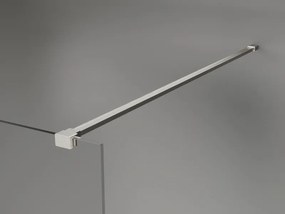 Mexen Kioto-X, sprchová zástena 160 x 200 cm, 10mm sklo námraza, oceľový profil, 800-160-101-97-30-X