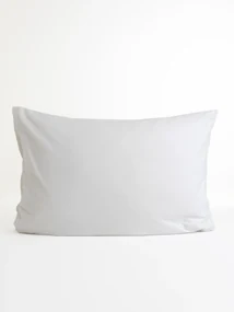 Bavlnená obliečka na vankúš Renforcé 50 × 70 cm – Jasmine biela