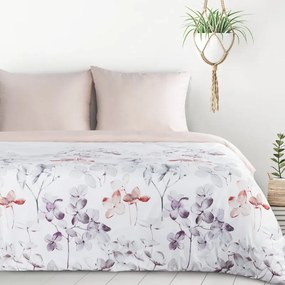 Dekorstudio Posteľné obliečky VERANO8 s kvetinovým motívom Rozmer posteľných obliečok: Šírka x Dĺžka: 140x200cm + 1ks 70x80 cm