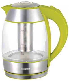 Heinner HEK-TF2200GR - Rýchlovarná kanvica 1,8 l 2200W/230V zelená/matný chróm