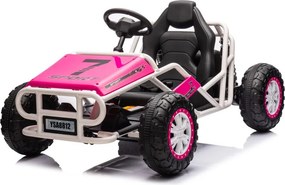 LEAN CARS Elektrické autíčko Buggy A8812 24V, ružové
