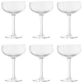 Poháre v súprave 6 ks na sekt 250 ml Astrid – Bloomingville