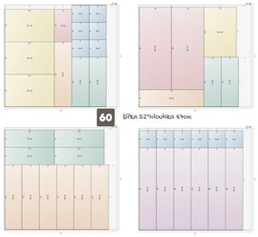 Organizér do zásuvky kuchyne aj kúpeľne, príborník Rotho BASIC, mliečna (38 x 15)