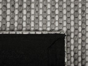 Vlnený koberec 160 x 230 cm tmavosivý KILIS Beliani