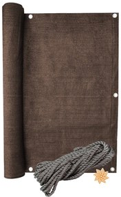 Bestent Balkónová zástena 1x6m 95% Balcone Brown
