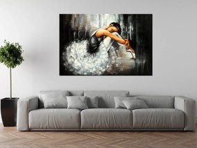Gario Ručne maľovaný obraz Spiaca baletka Rozmery: 70 x 100 cm