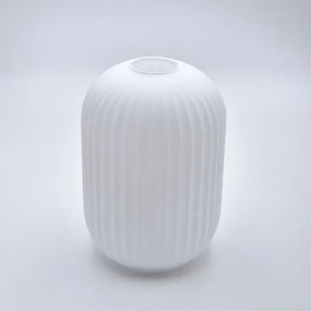 Luster na lanku HARMA 1xE27/15W/230V pr. 14 cm biela/zlatá