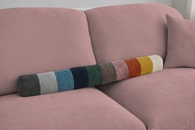 Svetloružová rozkladacia pohovka 235 cm Cezanne – Bobochic Paris