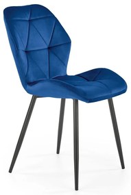 Jídelní židle K453 tmavě modrá