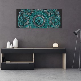 Obraz ornamentálne abstrakcie (120x50 cm)