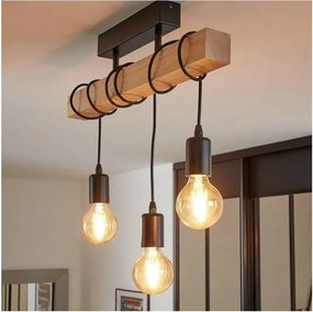 Eglo 43511 - LED Prisadený luster TOWNSHEND 3xE27/60W/230V