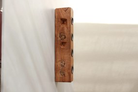 Ib Laursen Adventný drevený svietnik Block Unique 30 cm