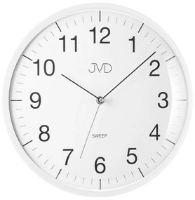 Plastové, nástenné hodiny JVD HA16.5 biele