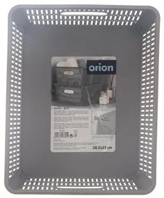 Orion Košík Nesta šedý 28,5 x 23cm, M