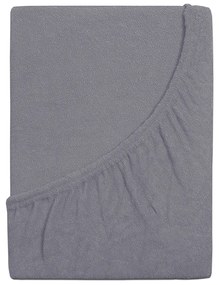 4Home froté prestieradlo Premium sivá, 180 x 200 cm