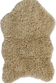 Lorena Canals, DOPREDAJ: 75x110 tvar kožešiny cm Vlněný koberec Woolly - Sheep Beige, 75x110 tvar kožušiny, béžová, detská izba