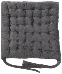 Poduška na stoličku SSE Morrocco 23 40x40 cm tmavosivá