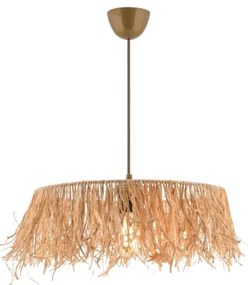 Závesná lampa MARISKA na kábli 1xE27/40W/230V ráfia