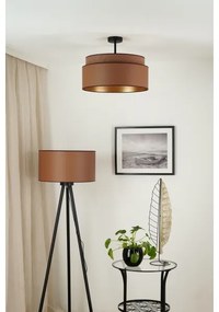 Brilagi - Prisadený luster OREGON VEGE 1xE27/15W/230V pr. 45 cm hnedá