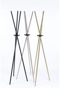 Čierny oceľový vešiak Darwin – White Label